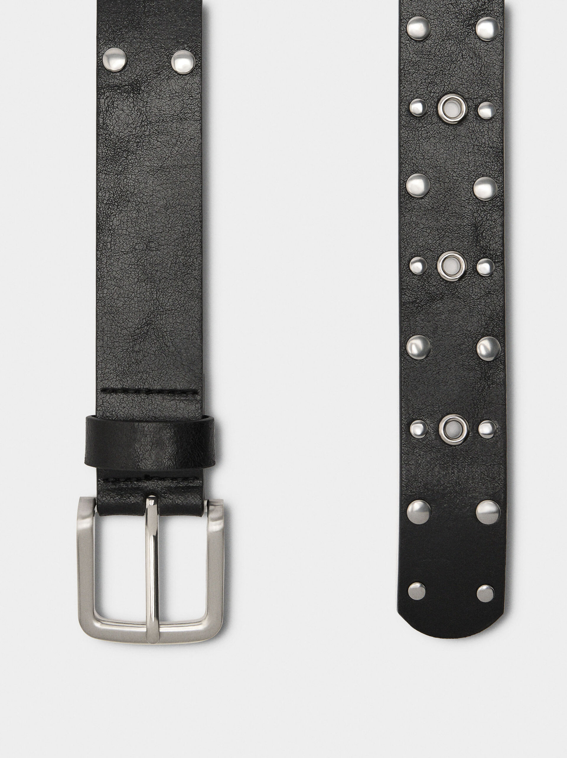 Belt with studs image number 3.0