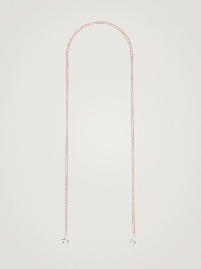 Chain For Sunglasses Or Mask, Pink, hi-res