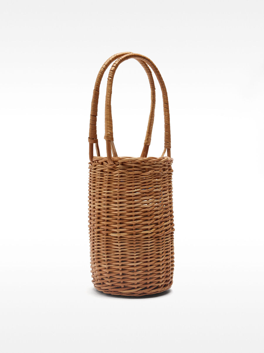 Bossa tote de ratan