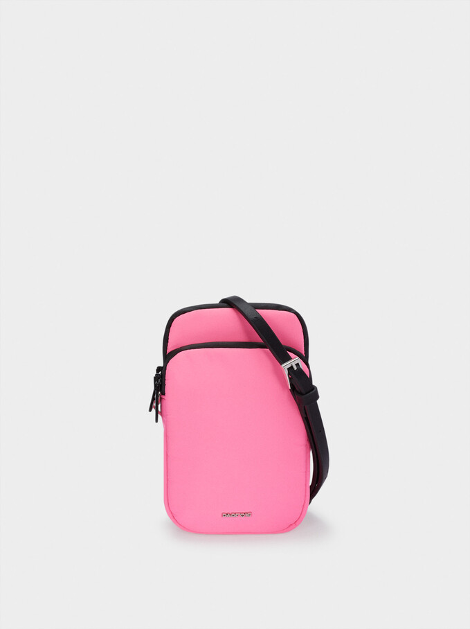 Nylon Phone Case, Pink, hi-res