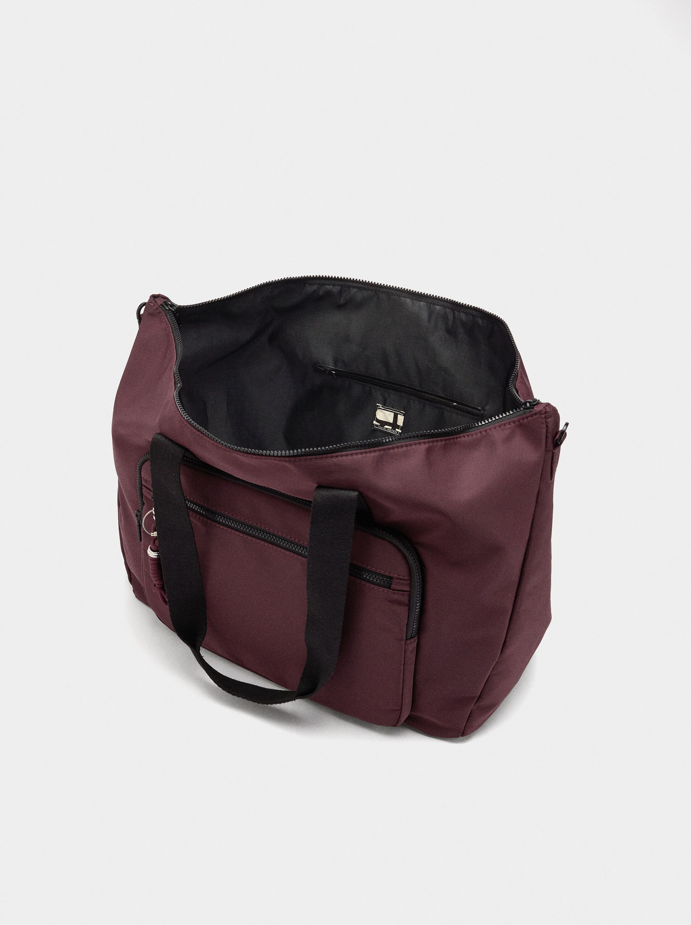 Nylon weekend bag image number 3.0