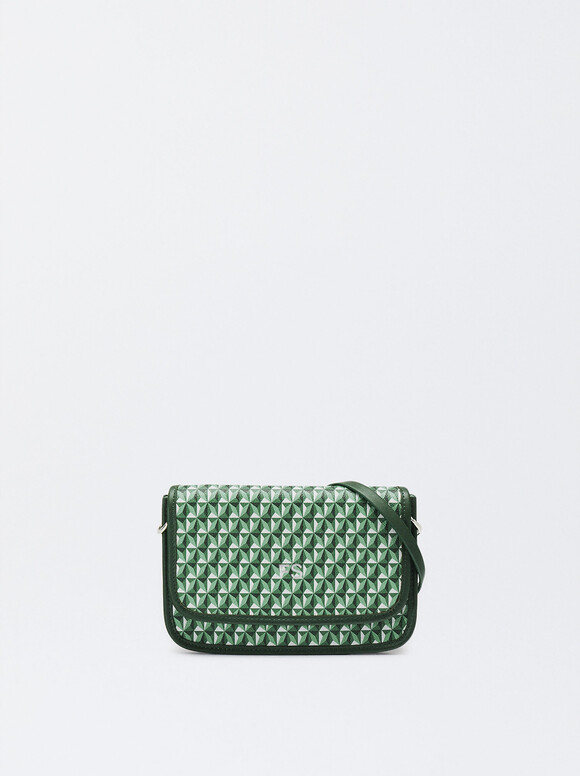 Personalized Printed Tote Bag, Green, hi-res