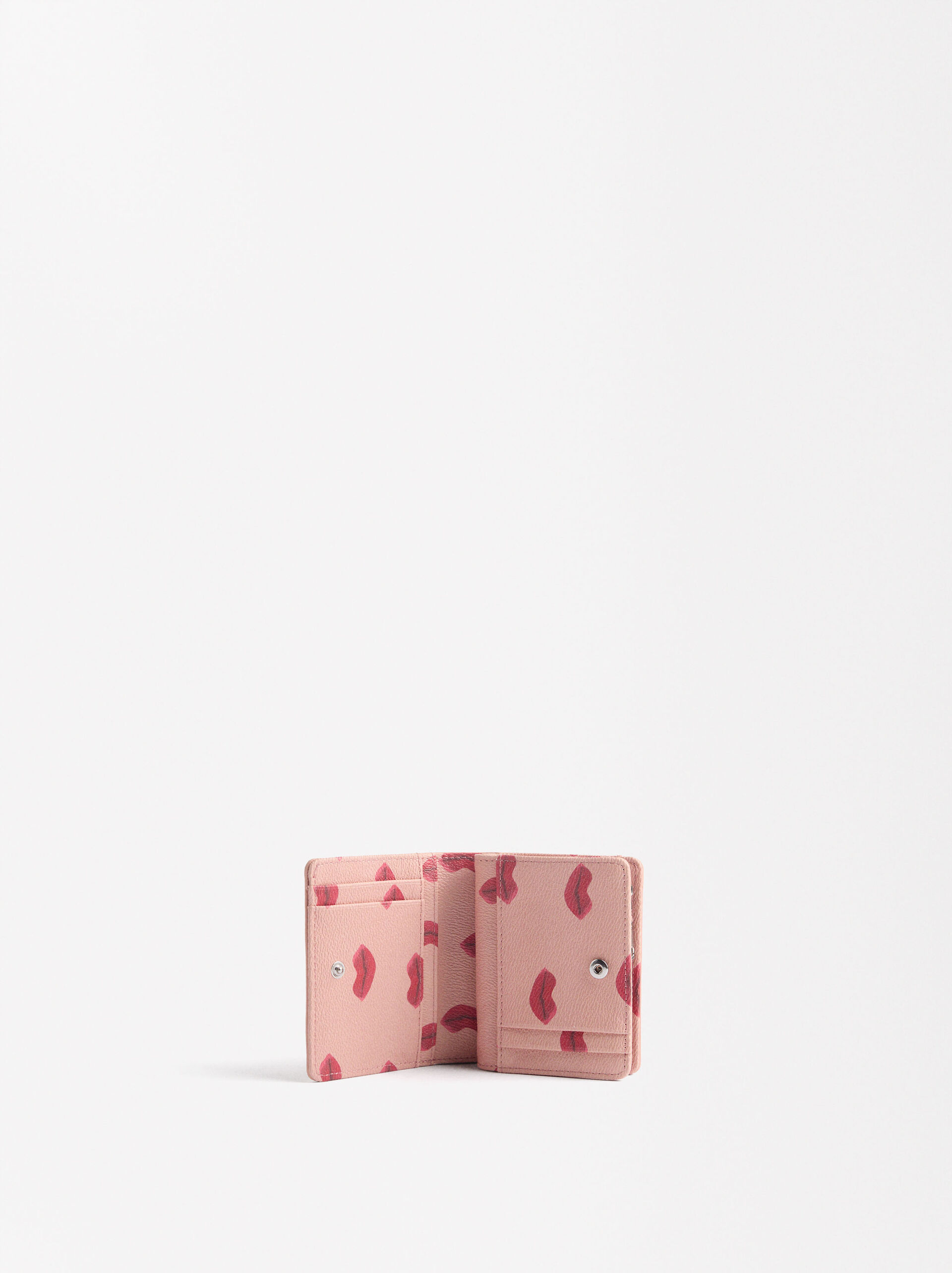Printed coin purse with texture image number 3.0