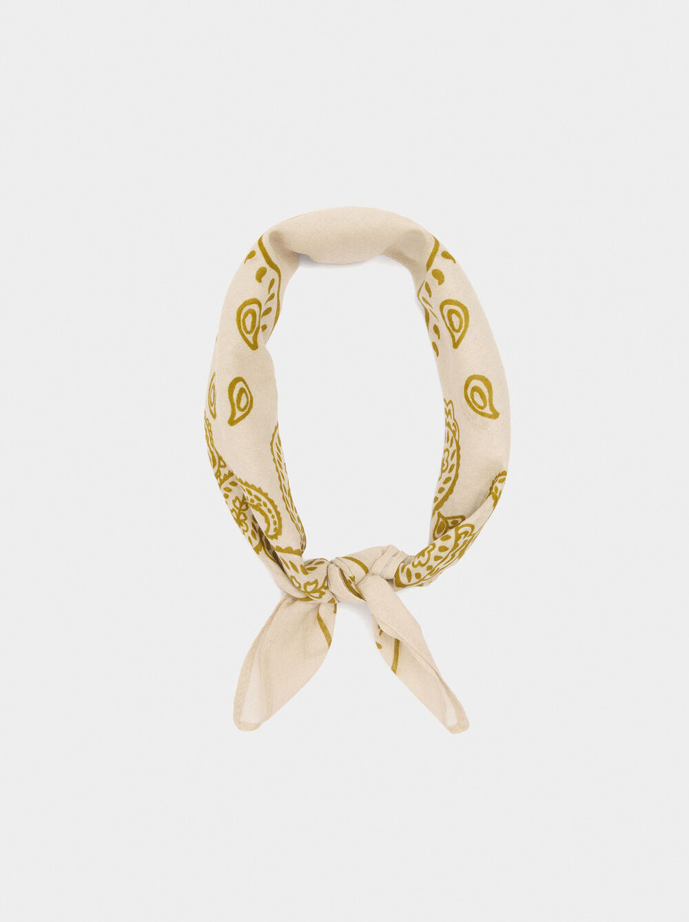 Foulard carré 100 % coton