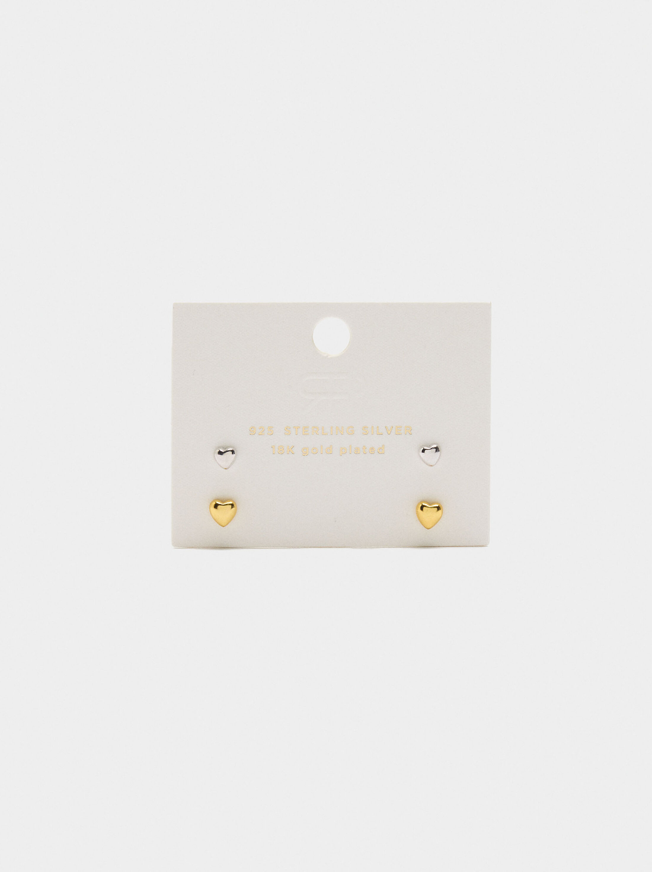 Heart earrings set - 925 sterling silver image number 3.0