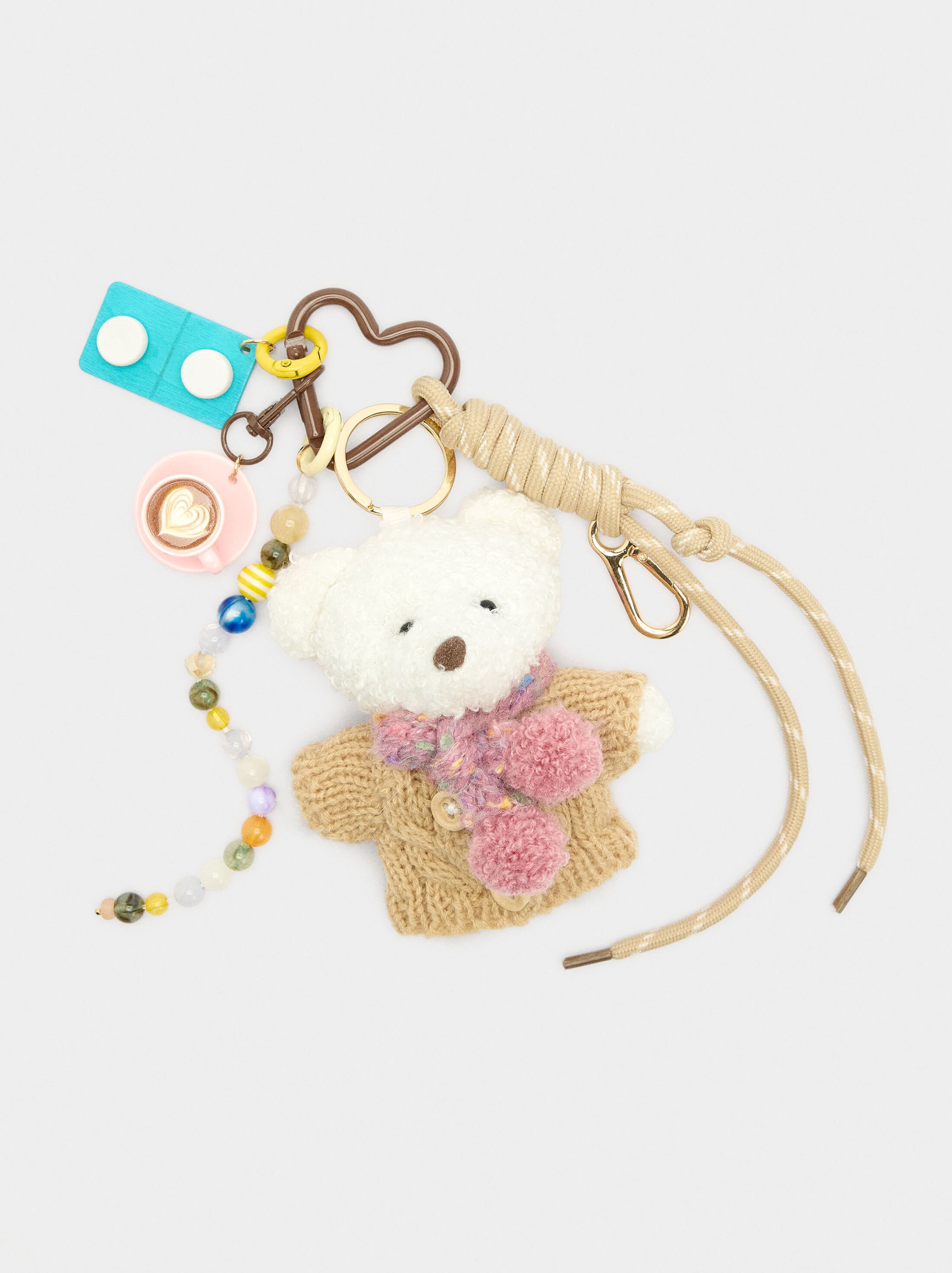 Keychain charm COLD - The Bear Collection image number 3.0
