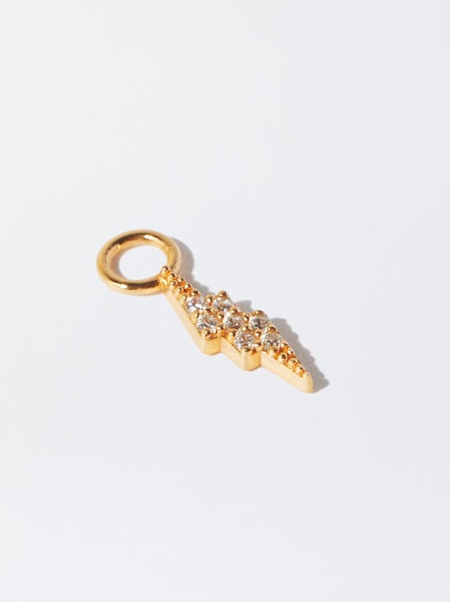 Charm trueno circonitas plata 925