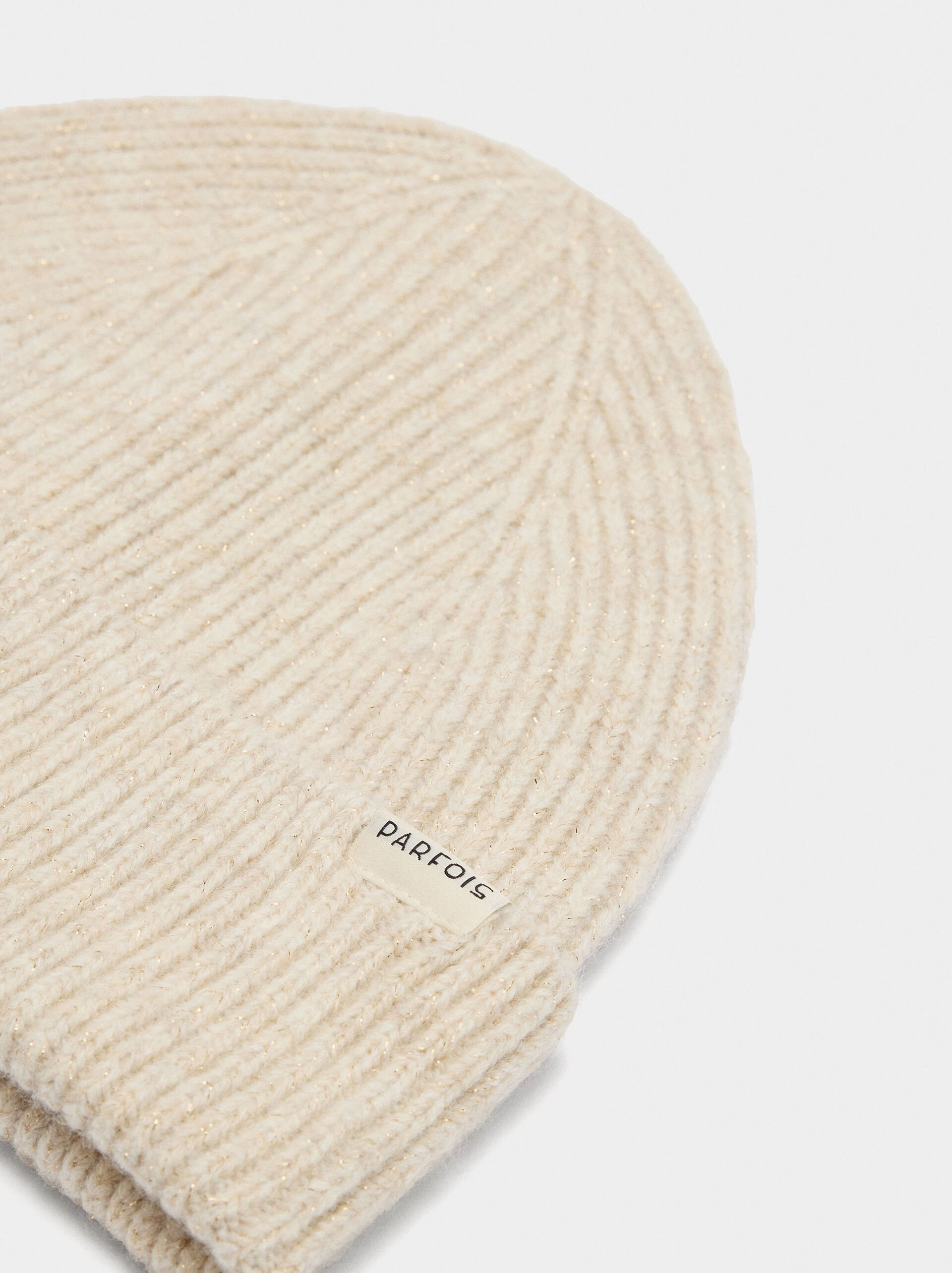 Ribbed hat with cuff image number 1.0