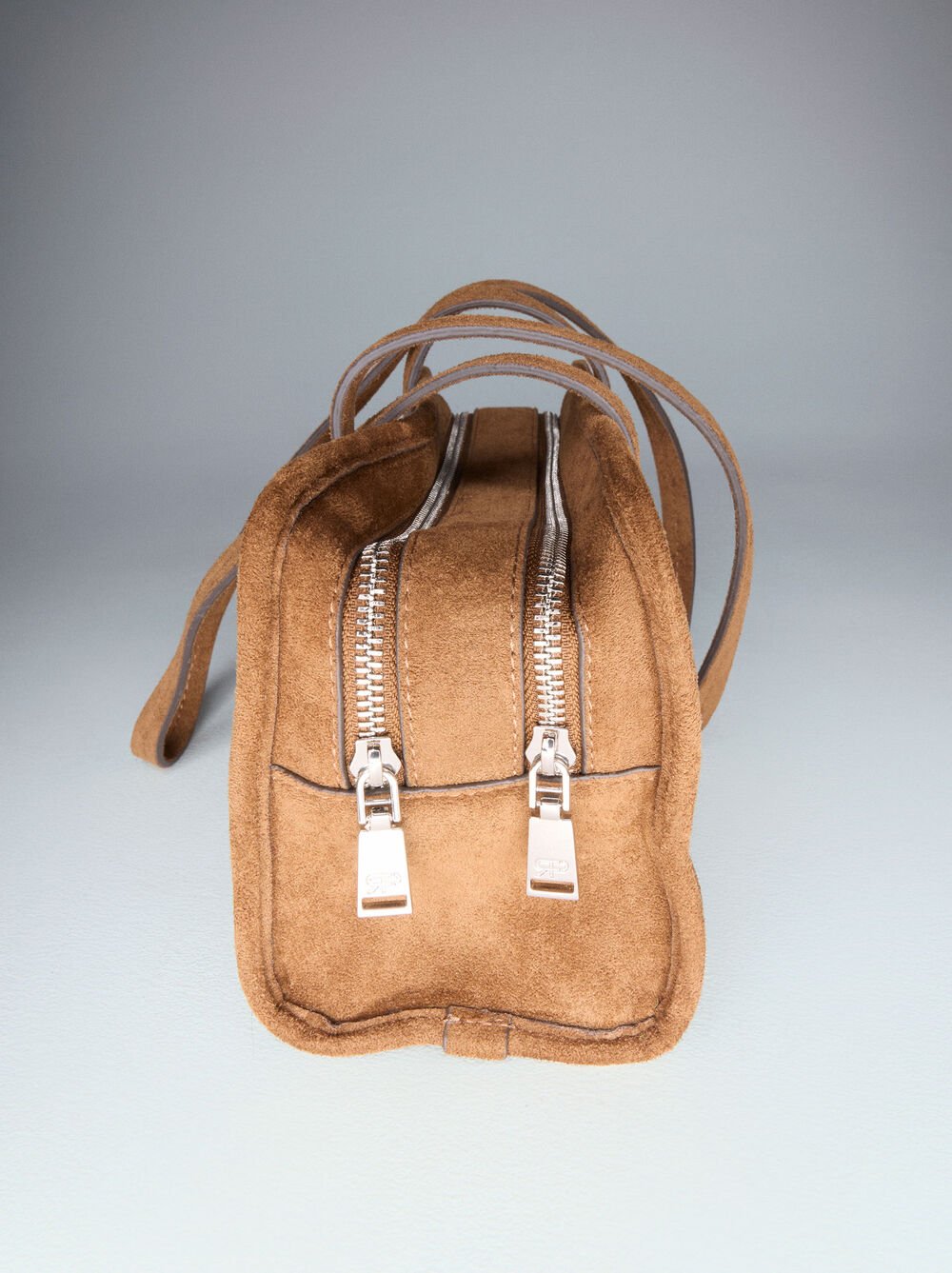 Bolso bowling efecto piel