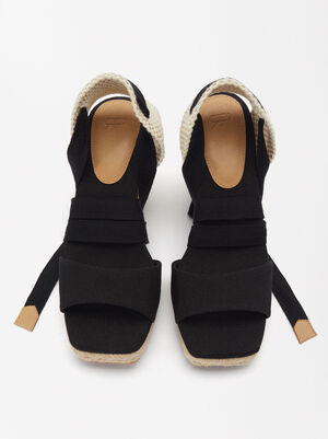 Wedge Sandal Fabric - Online Exclusive image number 1.0