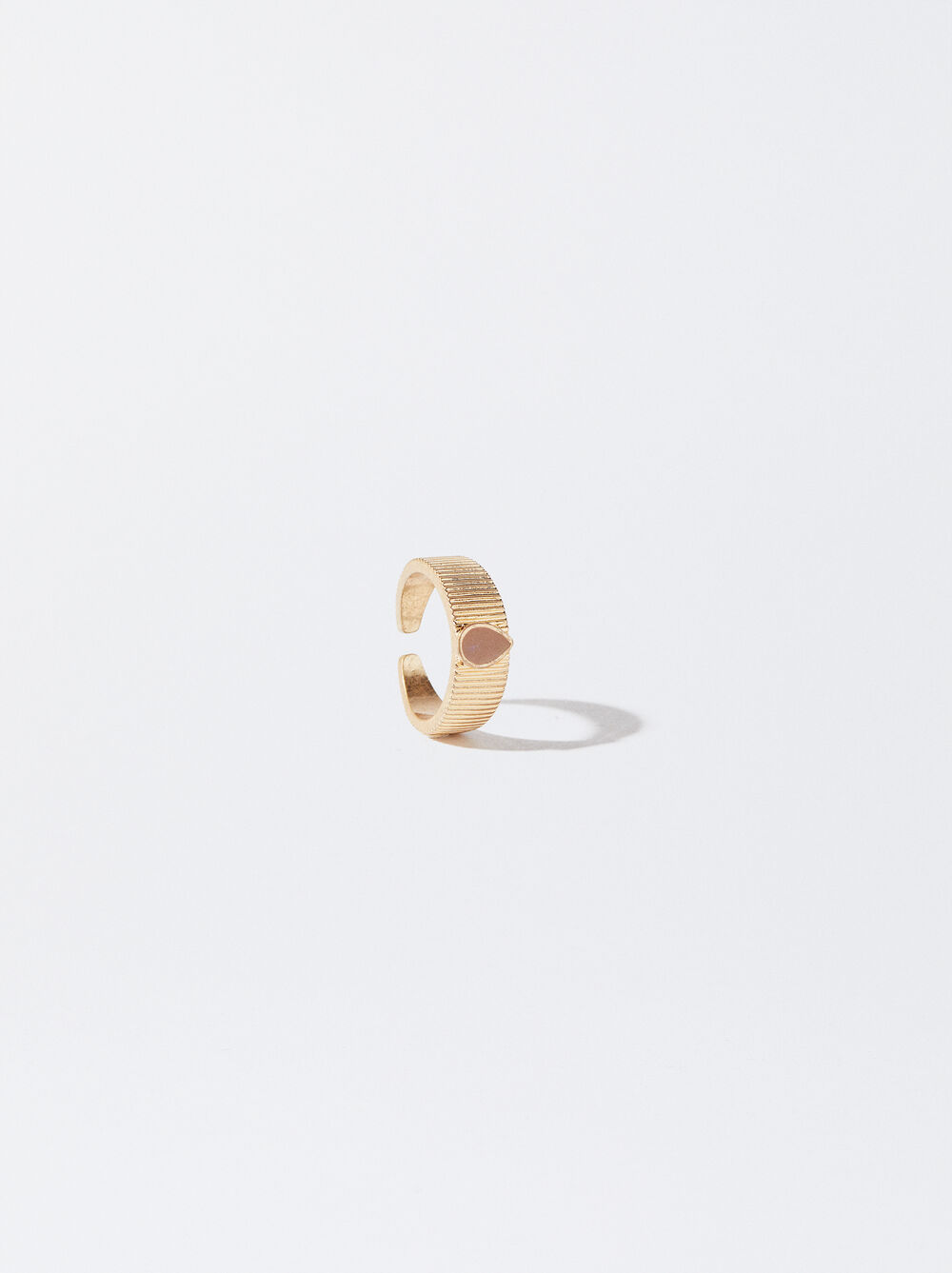 Golden Enamel Ring
