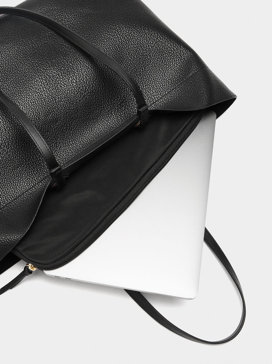 13" laptop bag with texture