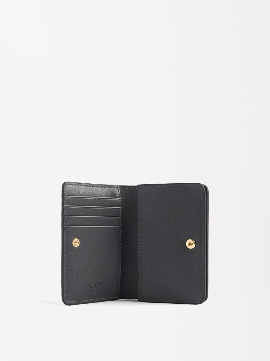Animal print wallet