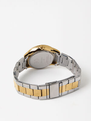 Watch With Two-Toned Stainless Steel Strap image number 3.0