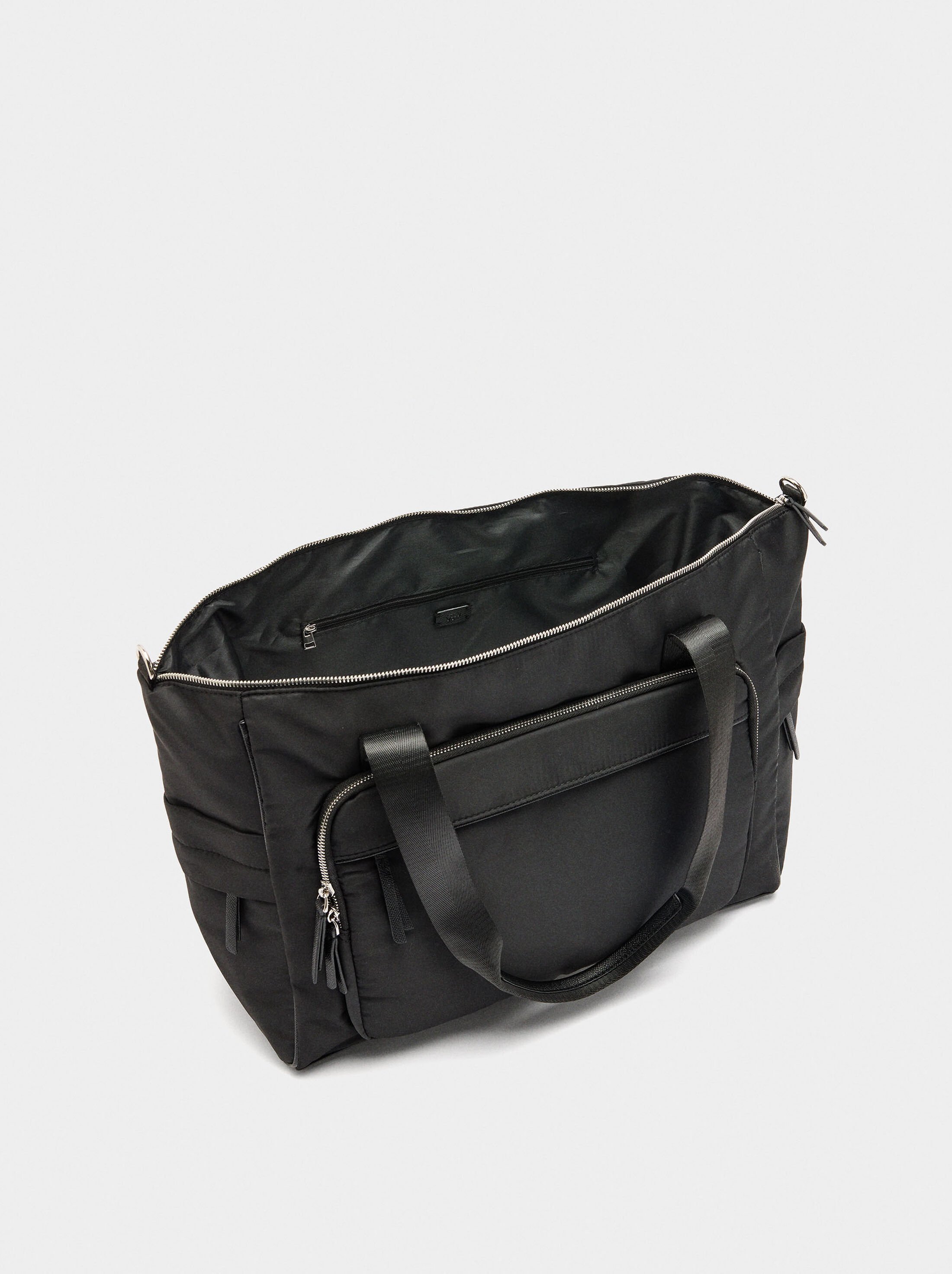 Nylon weekend bag image number 3.0