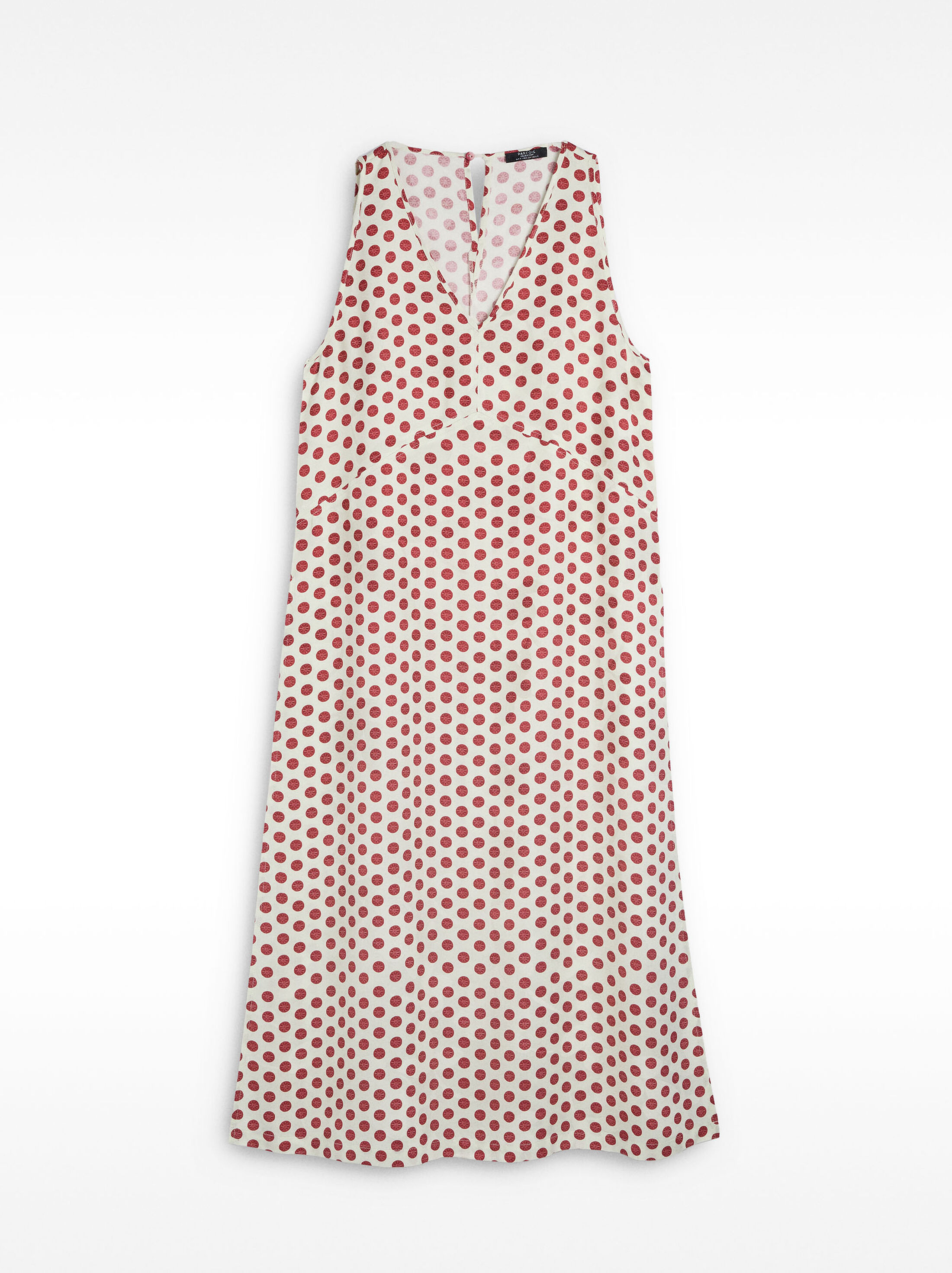 Vestit llarg estampat image number 5.0