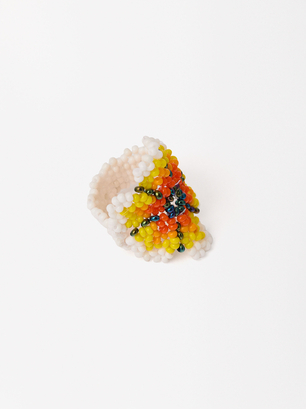 Flower Bead Ring - Online Exclusive, Multicolor, hi-res