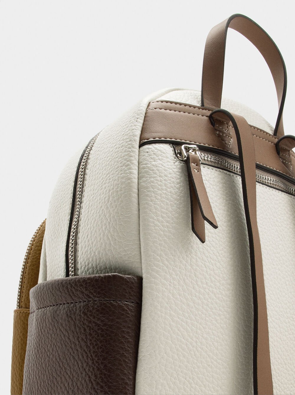 Colour block backpack