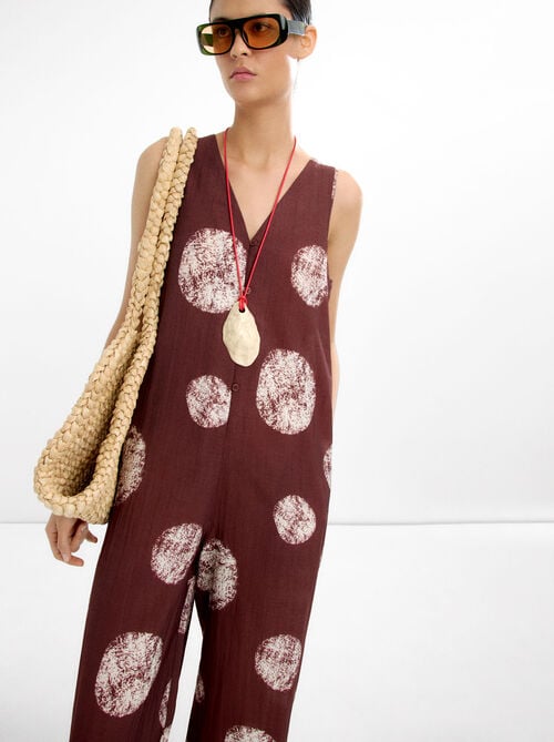 Printed jumpsuit