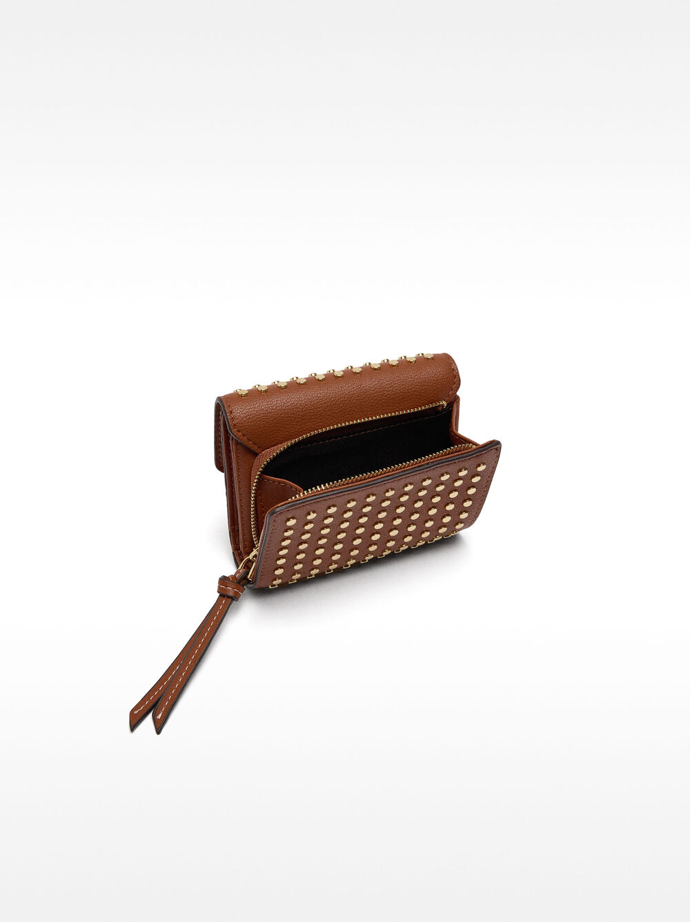 Portamonete con borchie