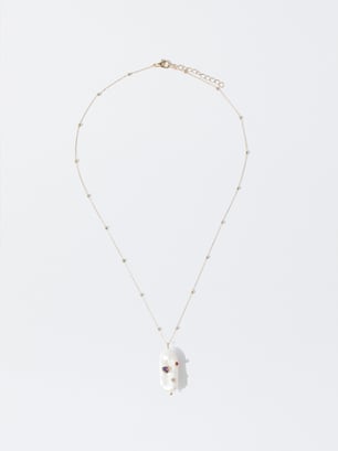 Collier Long Avec Perles, Multicolore, hi-res