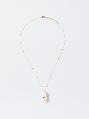 Collier Long Avec Perles, Multicolore, hi-res