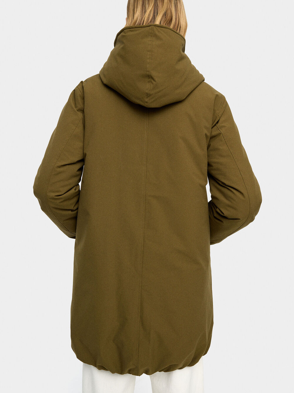 Padded jacket with hood