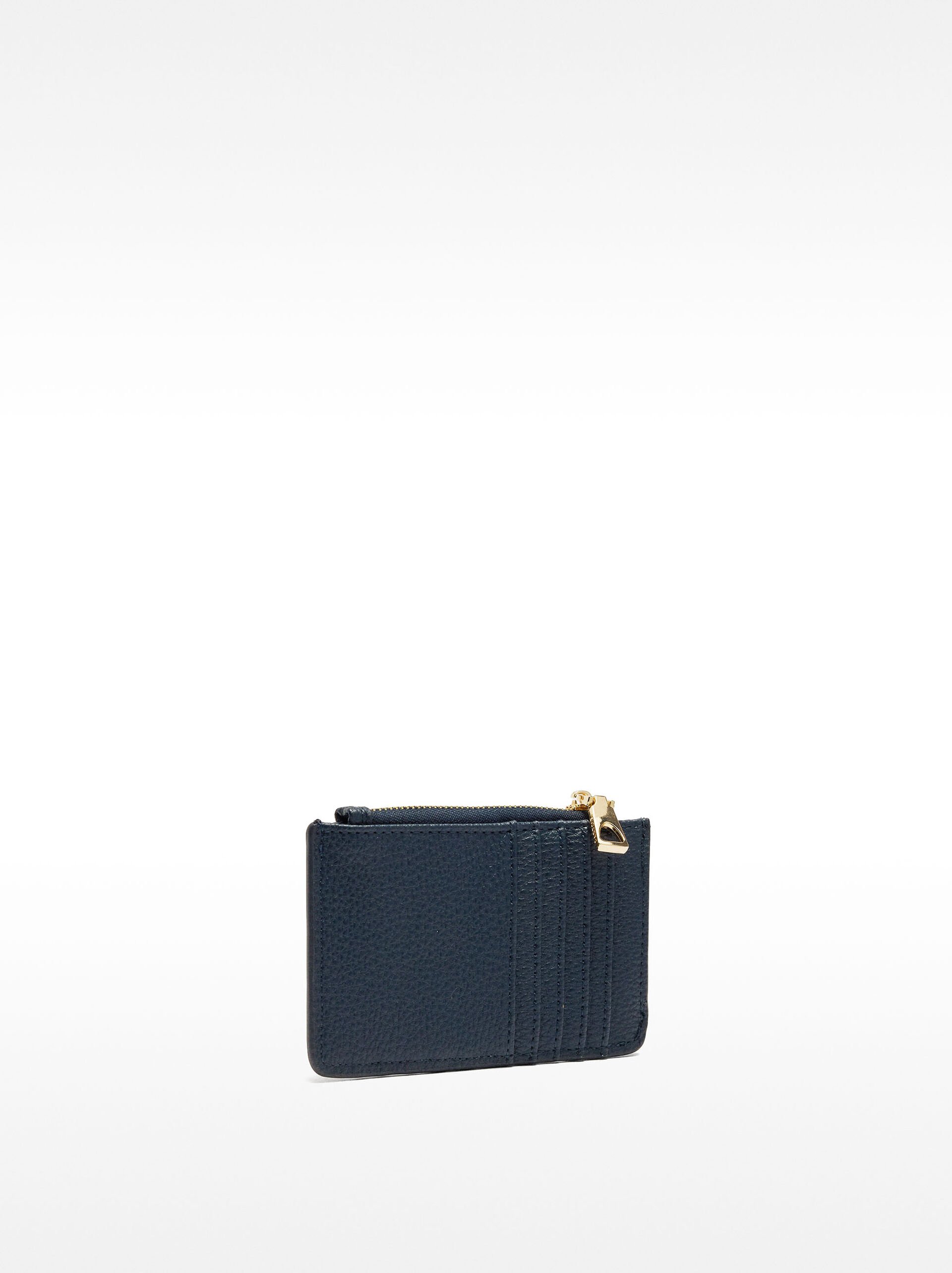 Textured basic card holder image number 2.0