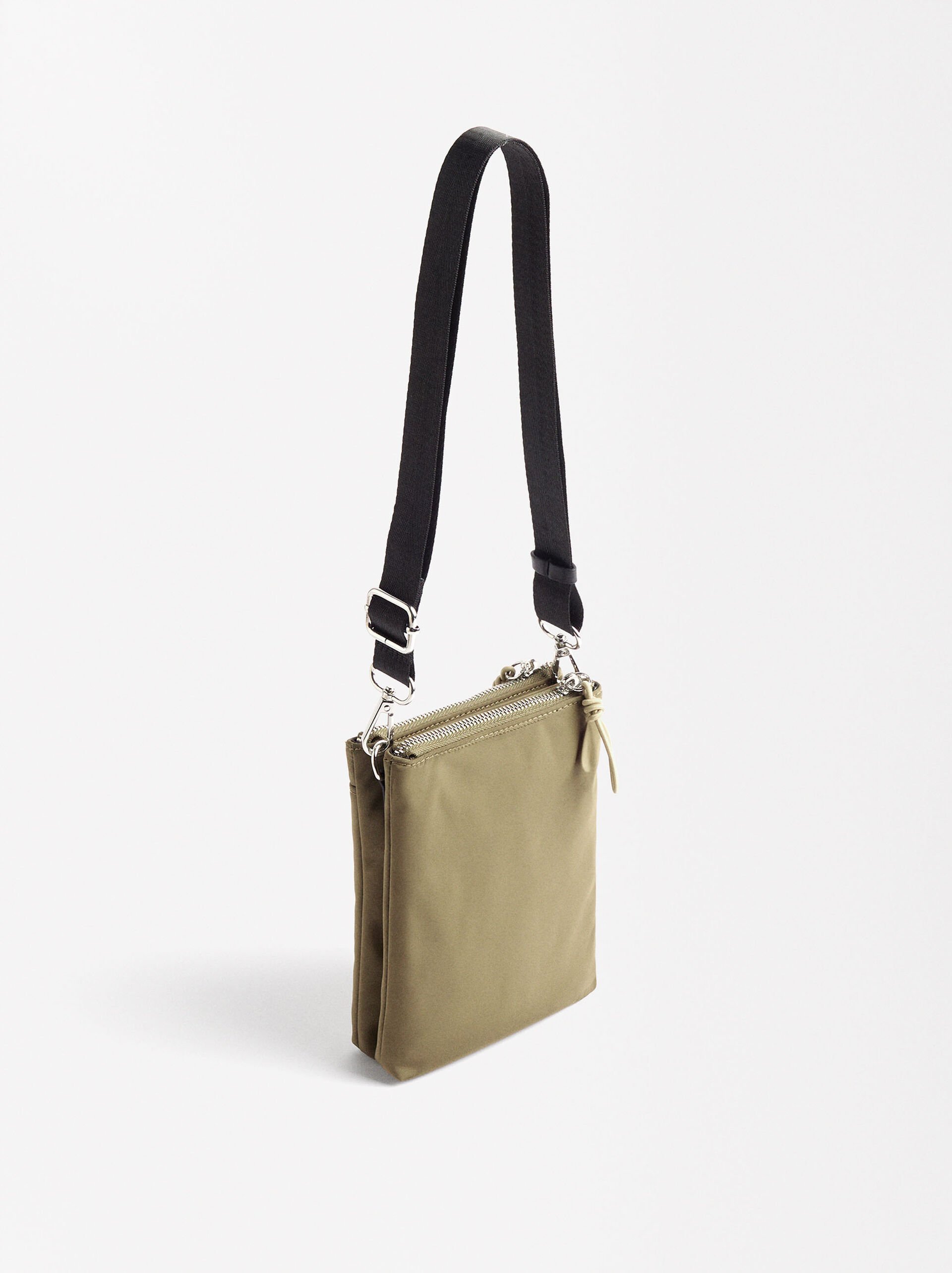 Sac bandoulière en nylon double image number 3.0
