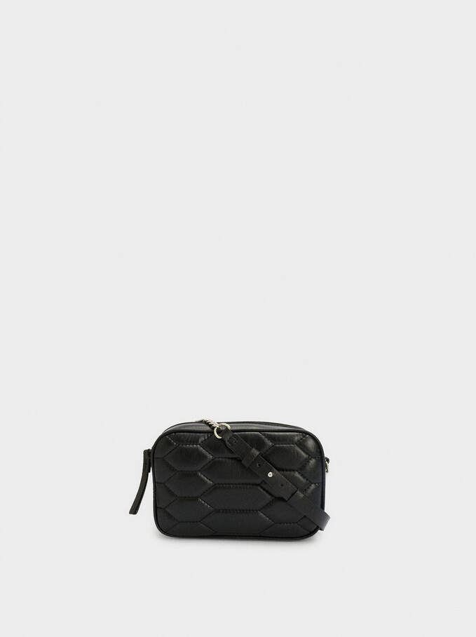 Crossbody Bag With Contrast Strap, , hi-res