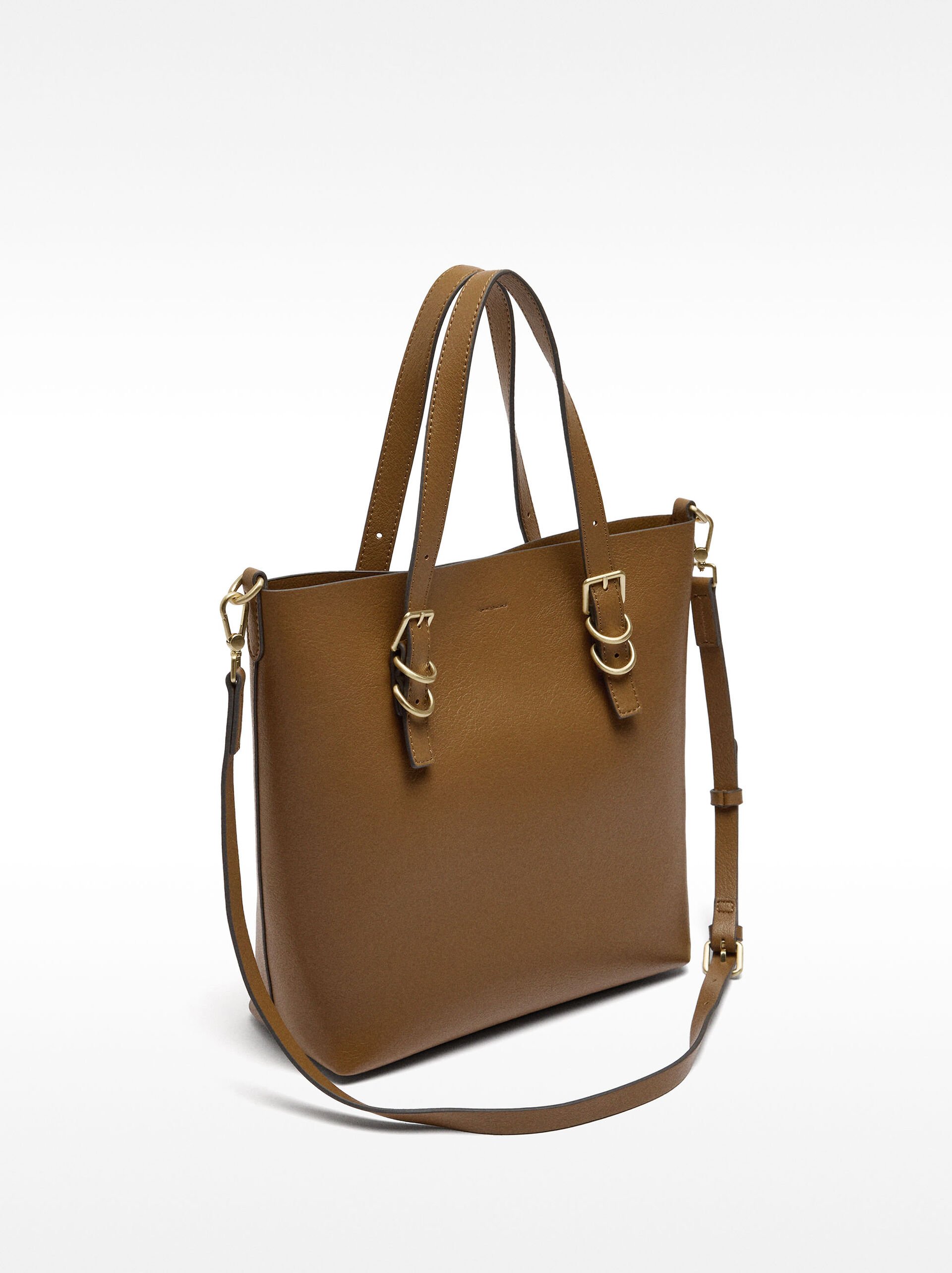 Tote bag with charm image number 2.0