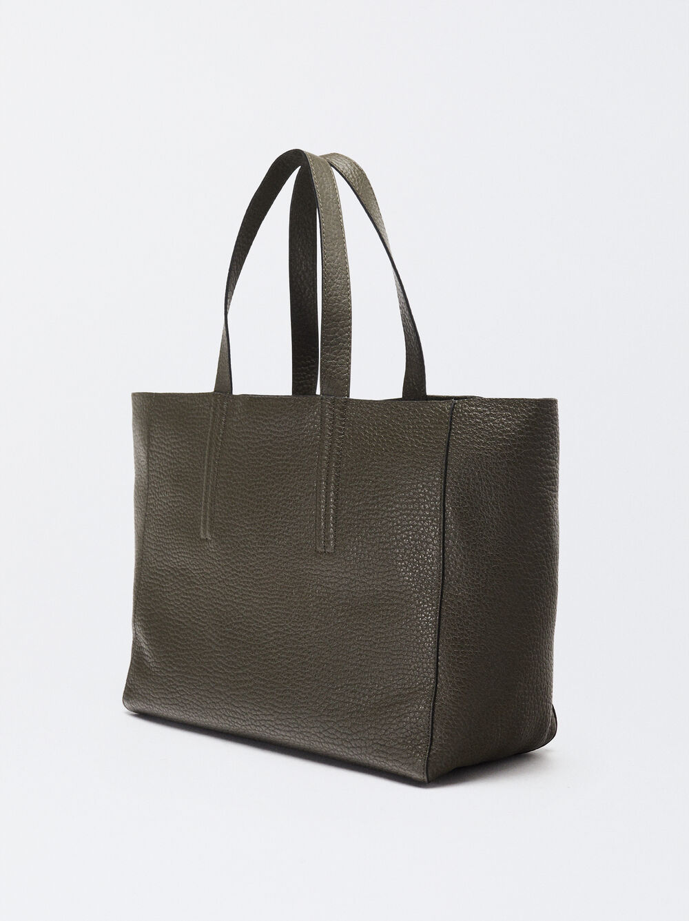 Personalized Leather Shopper Bag