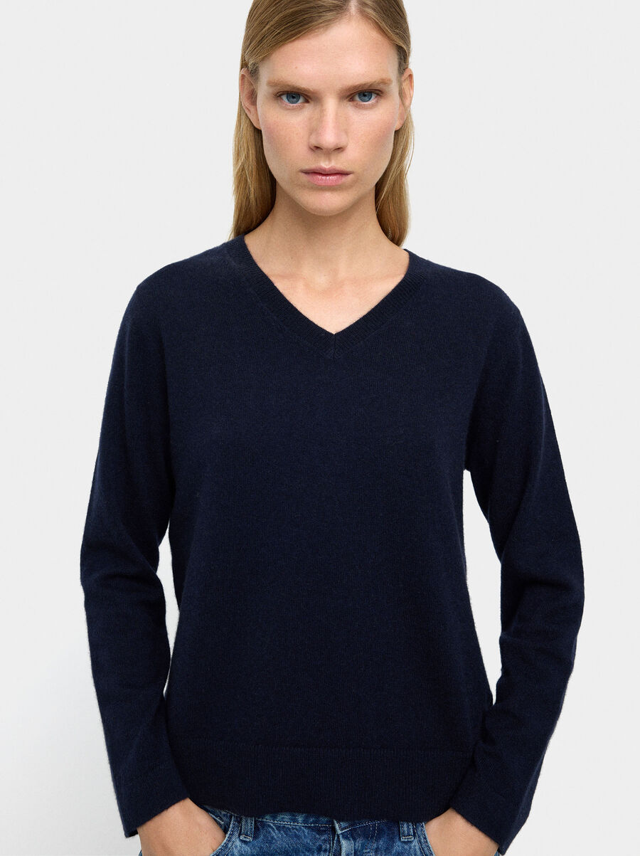 Cardigan with 100% cashmere