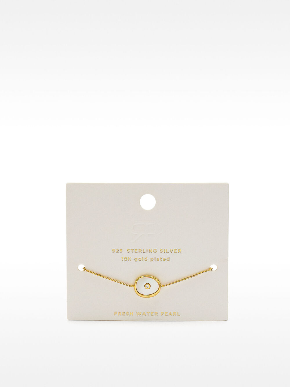 Polsera de perla d’aigua dolça amb zirconita – plata de llei 925