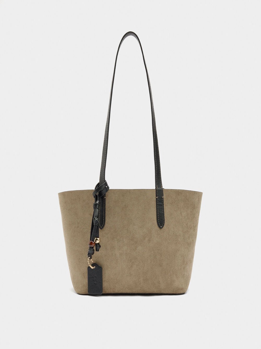 Reversible shopper bag with removable bag M