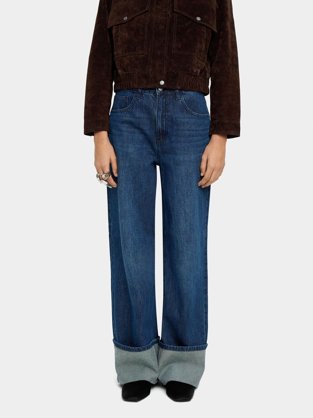 Denimhose aus 100 % Baumwolle