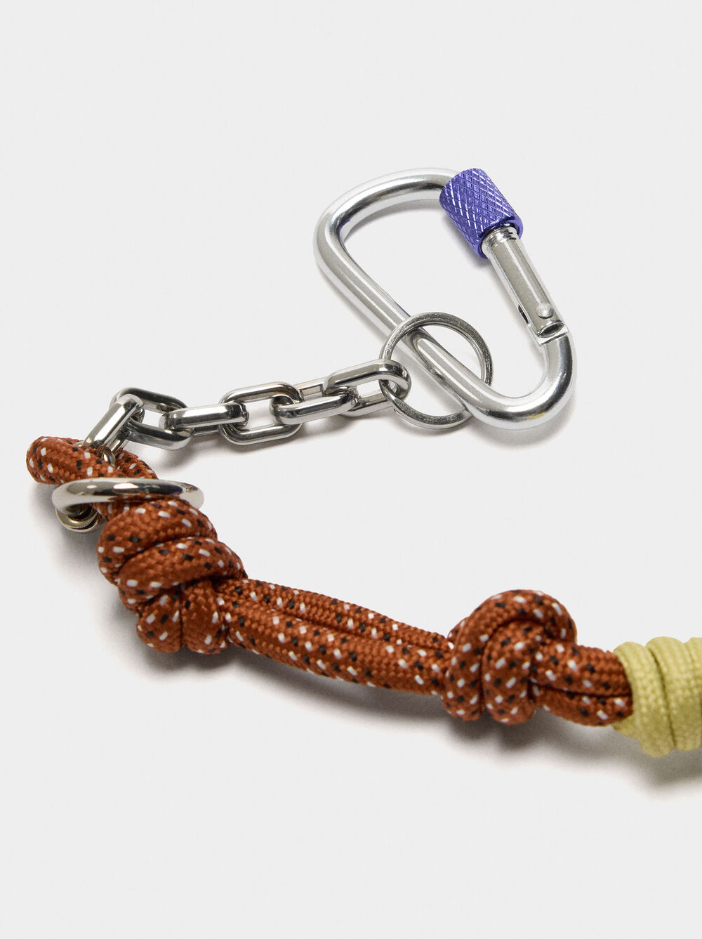 Heart keychain charm