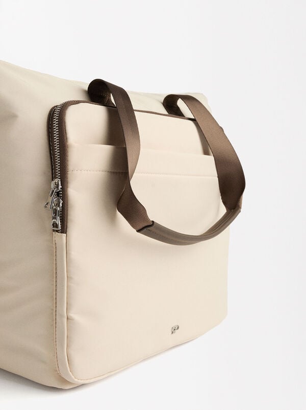 Nylon suitcase