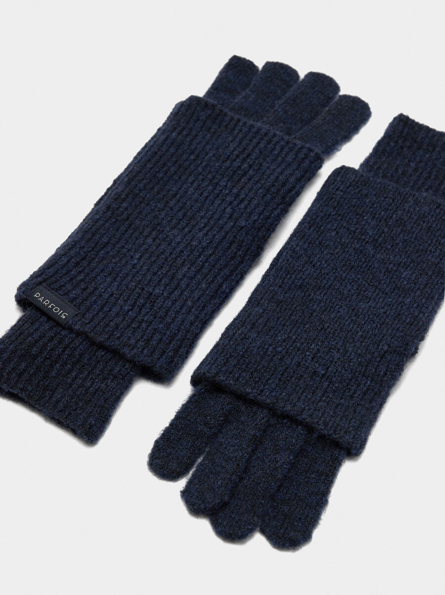 Knit gloves