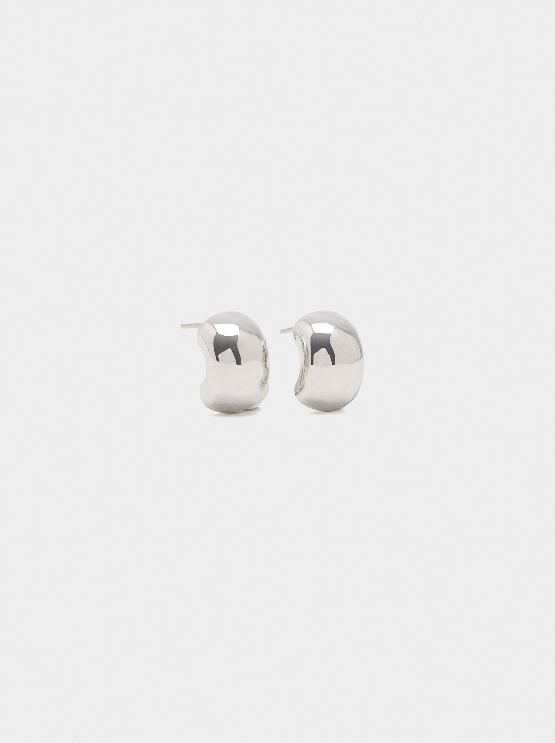 Bicolor set of necklace + earrings +  ring image number 2.0
