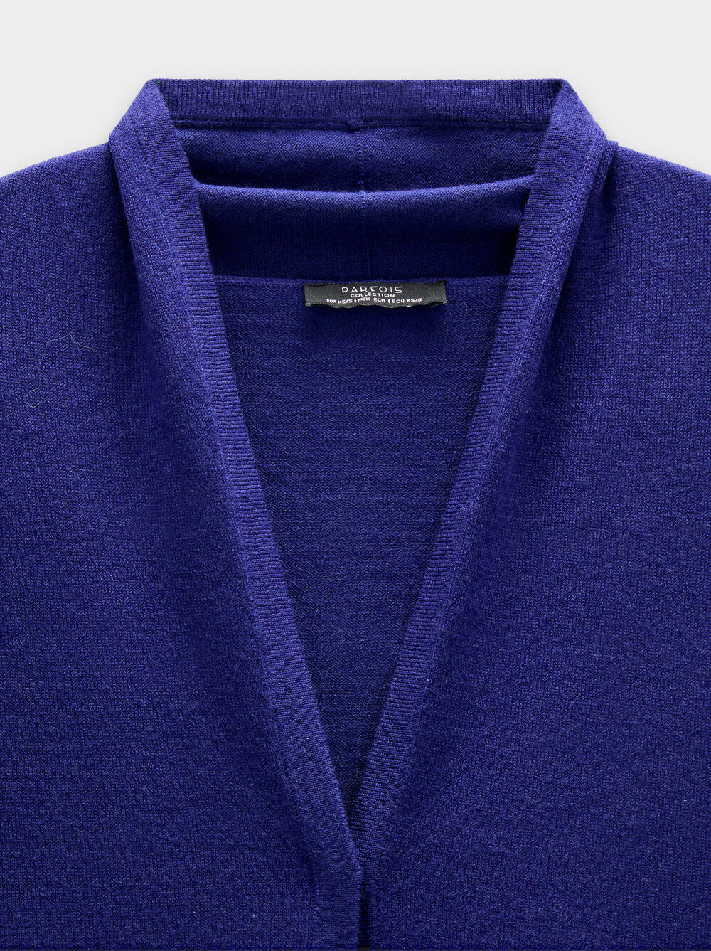 Chaleco de punto mezcla de lana