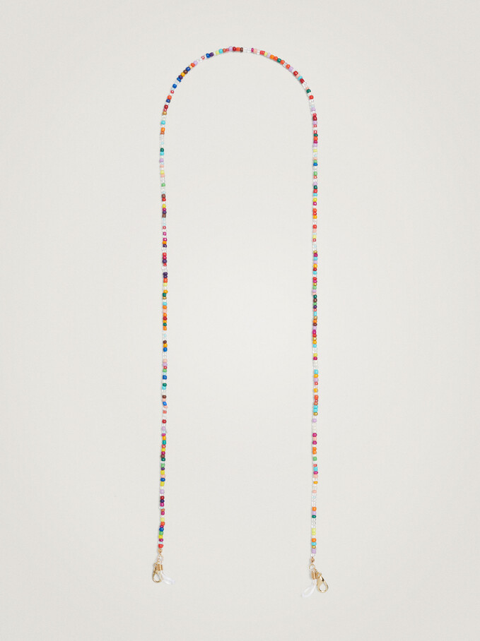 Multicoloured Chain For Sunglasses Or Mask, Multicolor, hi-res