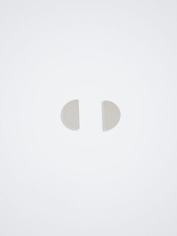 Pendientes Plateados, Plateado, hi-res