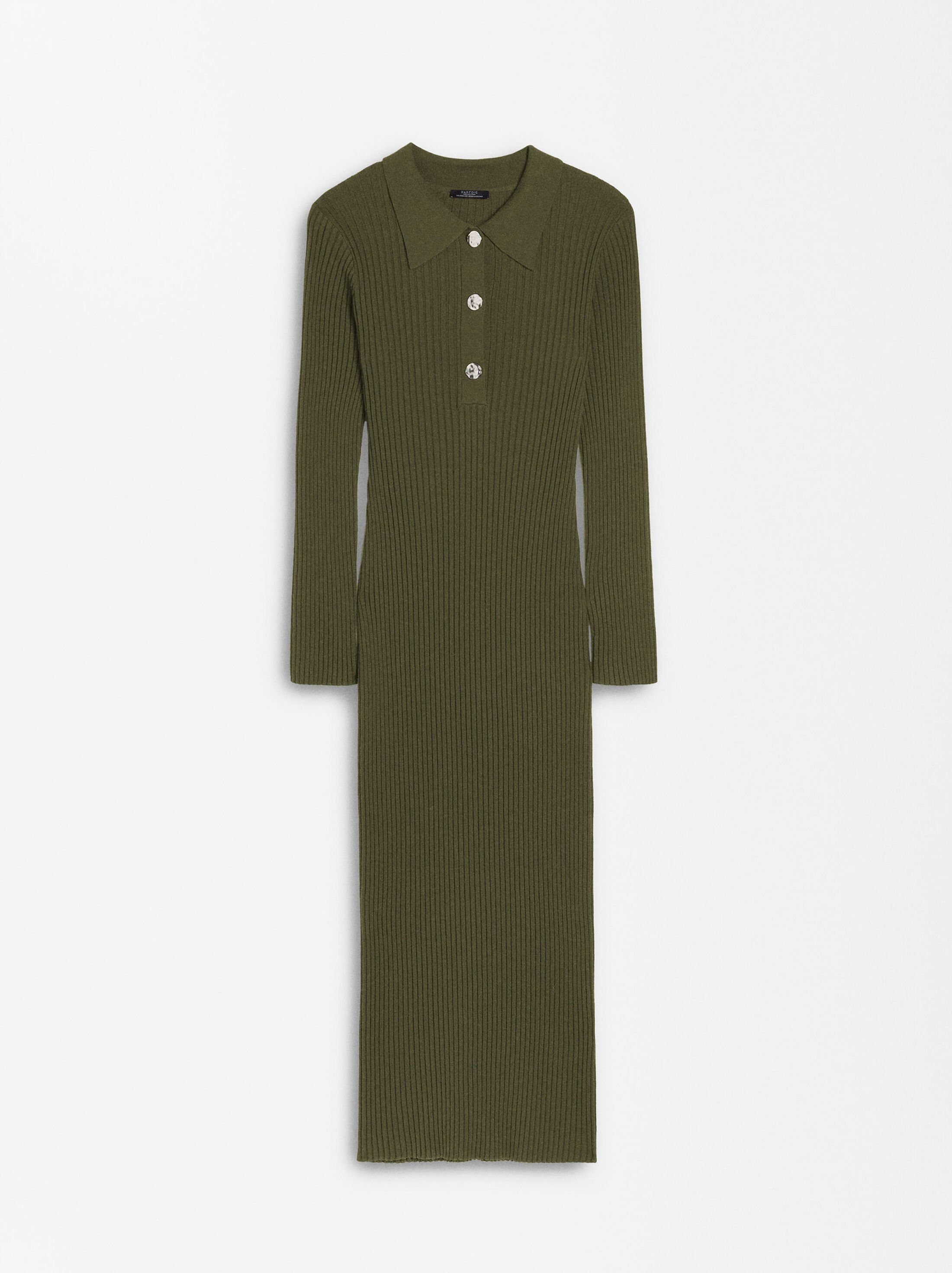 Vestit de punt de ratlles image number 4.0