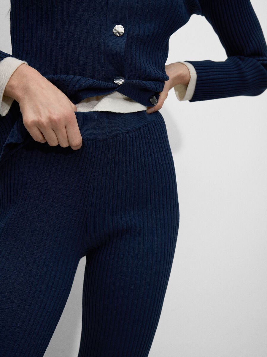 Knit trousers