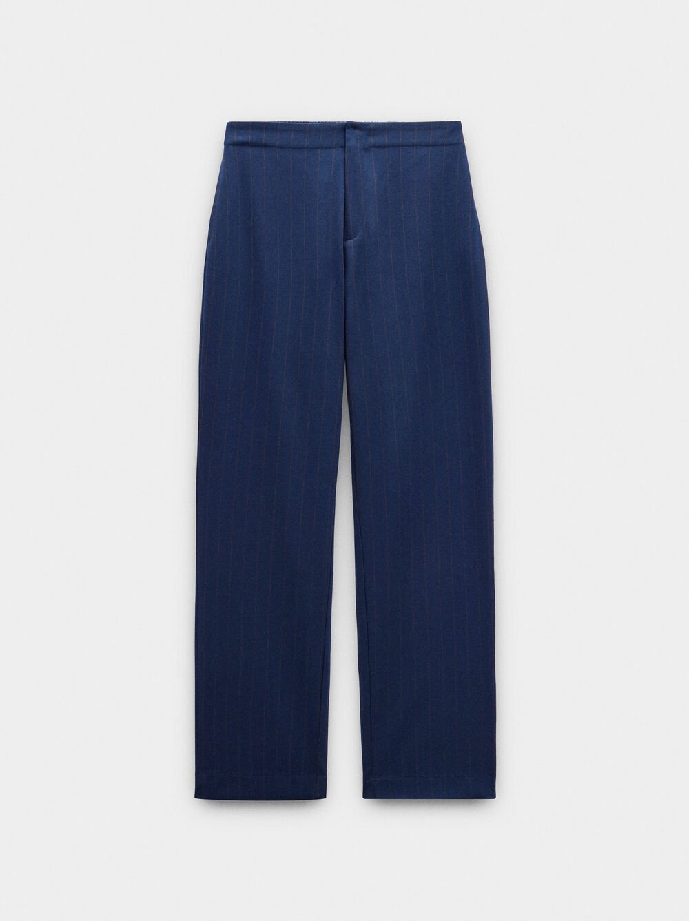 Trousers with pinstripe