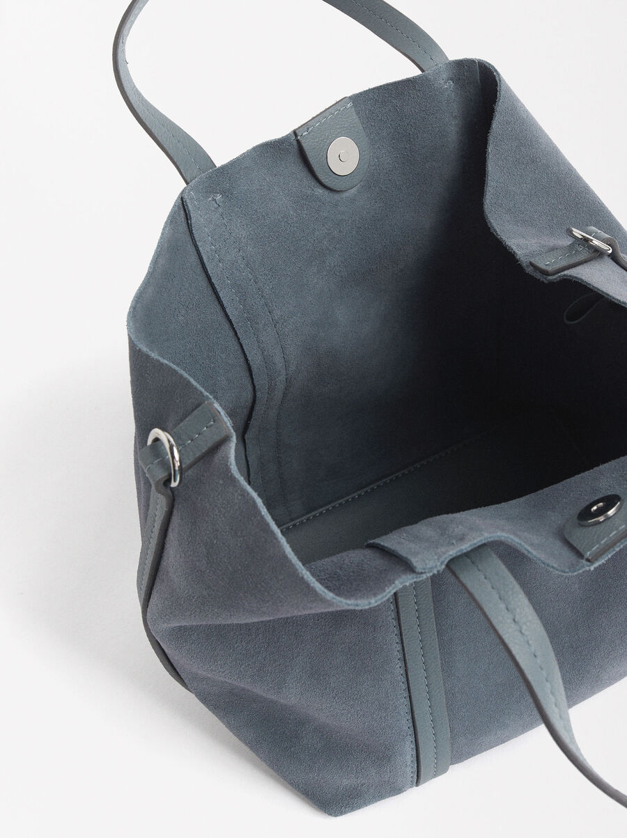 Torba tote ze skóry z wyjmowaną kieszonką