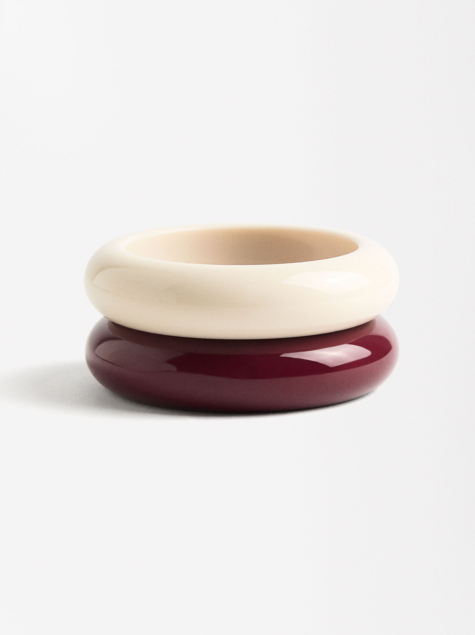 Bicolor bracelet set image number 1.0