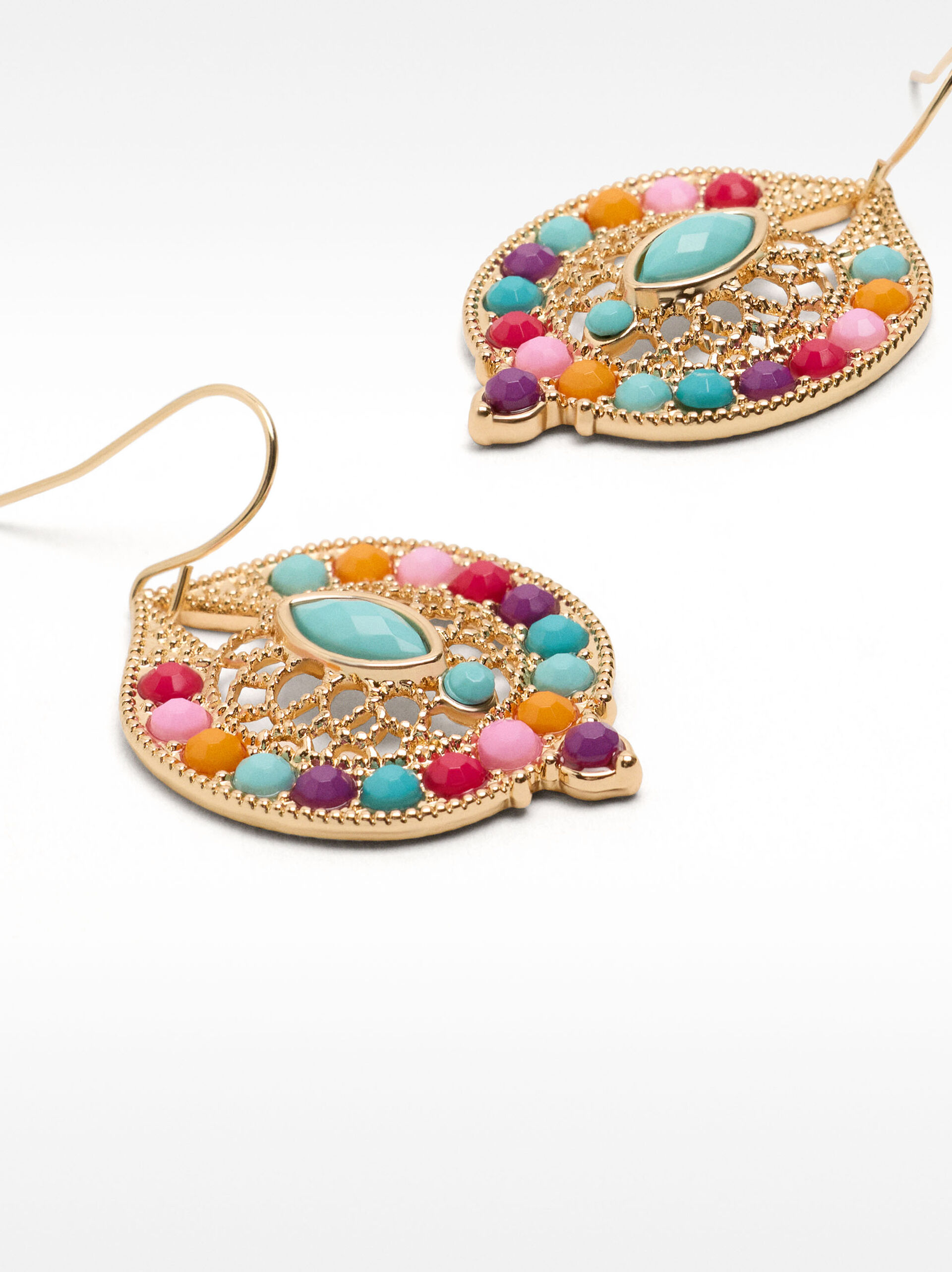 Pendientes con abalorios image number 1.0