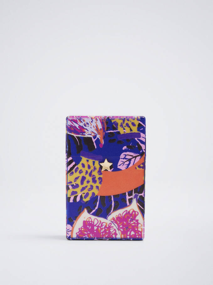 Printed Cigarette Box, Multicolor, hi-res